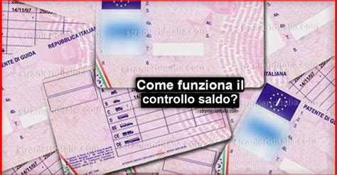 Punti Patente Come Funziona Il Controllo Saldo Decurtazioni E Recupero