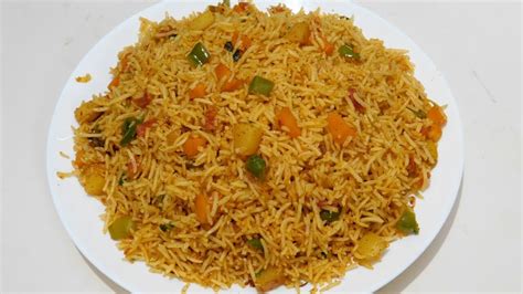 Quick And Tasty Masala Fried Rice Veg Masala Rice Instant Veg Masala