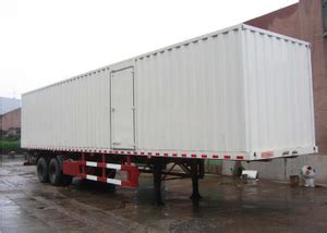 60ft B Double Interlink FlatBed Semi Trailer For Container And Tank