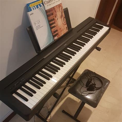 Yamaha P Digital Piano Hobbies Toys Music Media Musical