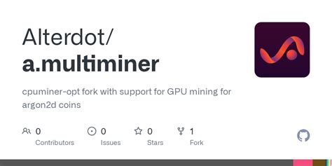 GitHub Alterdot A Multiminer Cpuminer Opt Fork With Support For GPU