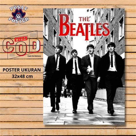 Jual Poster The Beatles Foto The Beatles Poster Dinding Pajangan