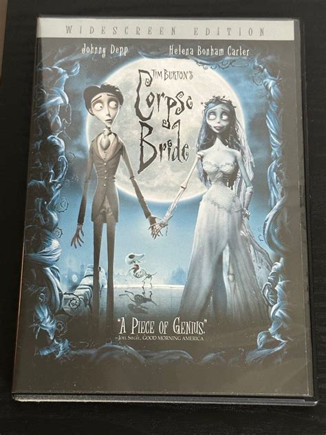 Tim Burtons Corpse Bride Dvd 動畫 電影 Johnny Depp Helena Carter Bonham