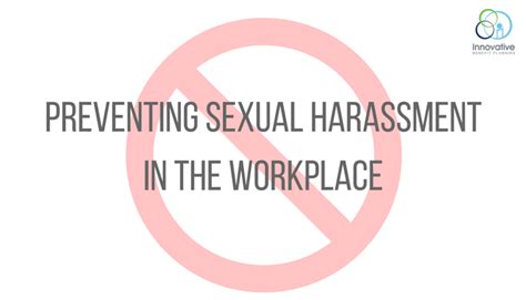 Preventing Sexual Harassment