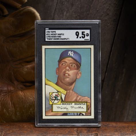 Rare Mickey Mantle Rookie Card Sells For Record 126 Million