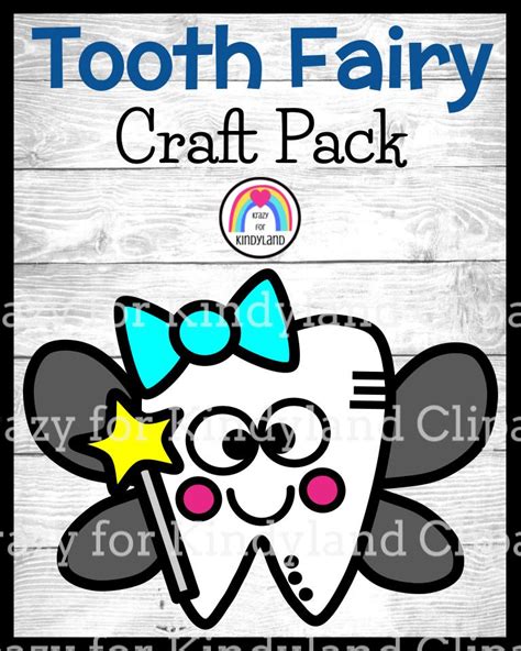 Tooth Fairy Craft For Kindergarten Dental Health