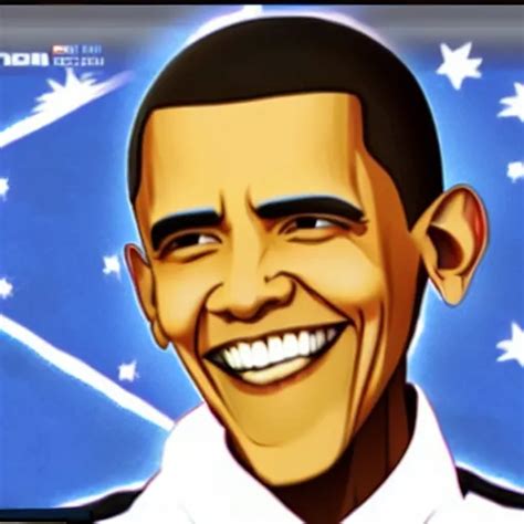 Obama Anime Screenshot Stable Diffusion Openart