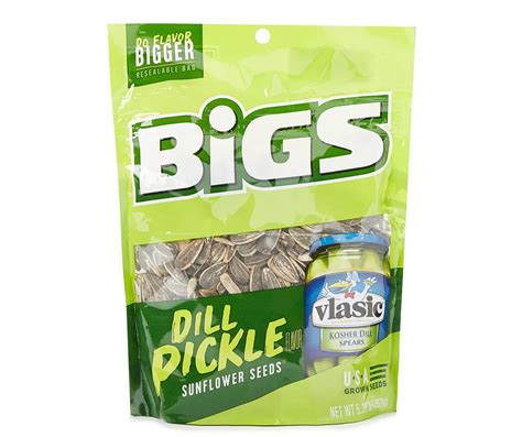 Bigs Dill Pickle Sunflower Seeds 5 35 Oz Big Lots