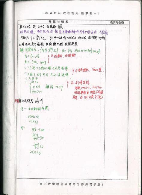 狀元筆記：衡水中學理科學霸高中數學筆記 每日頭條