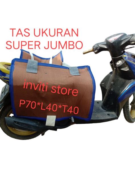 TAS OBROK SUPER JUMBO TAS MOTOR SUPER JUMBO Lazada Indonesia