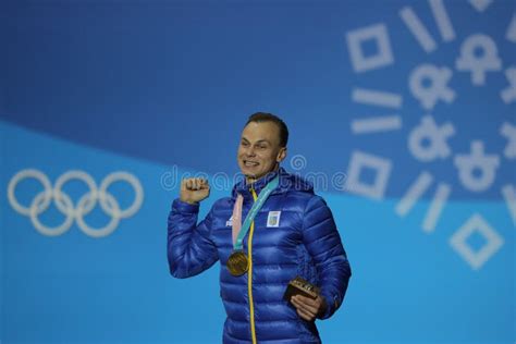 Olympic Champion Oleksandr Abramenko of Ukraine Celebrates Victory in ...