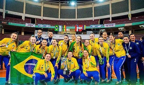 Jaraguaenses são vice campeãs do Sul Americano de Vôlei Sub 19 a