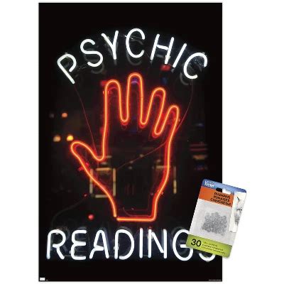 Trends International Psychic Readings Unframed Wall Poster Print Clear ...