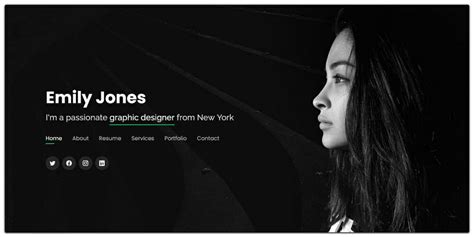 Free Bootstrap Portfolio Templates » CSS Author