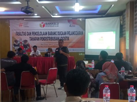 Bawaslu Pagaralam Gelar Bimtek Pengawasan Barang Dugaan Pelanggaran