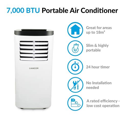 Portable Slim Vertical Window Air Conditioner The Over The Sill Low