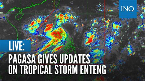 Live Pagasa Gives Updates On Tropical Storm Enteng September