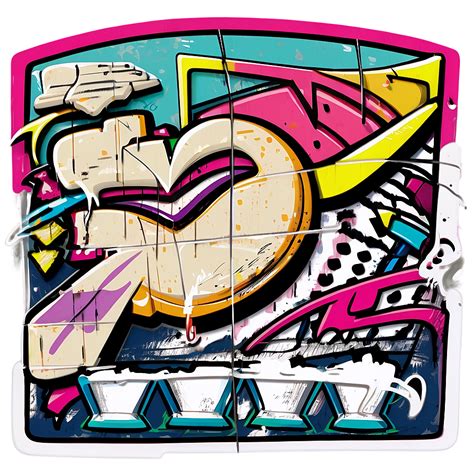 Download Graffiti Pattern Png Yla