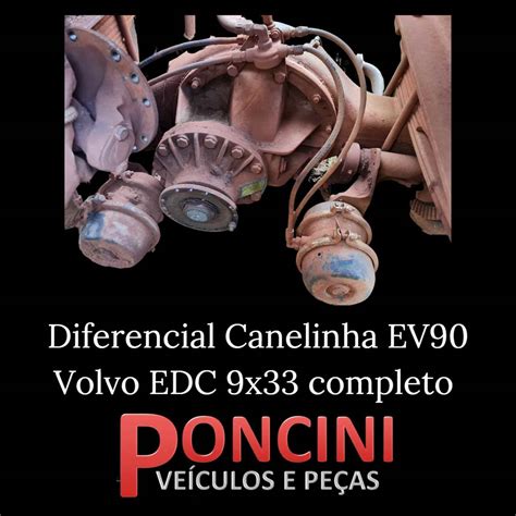 DIFERENCIAL VOLVO EV90 EDC 98 9X33 COMPLETO PONCINI VEÍCULOS E