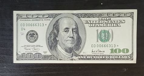 Rare American 100 Bill Star Note Etsy