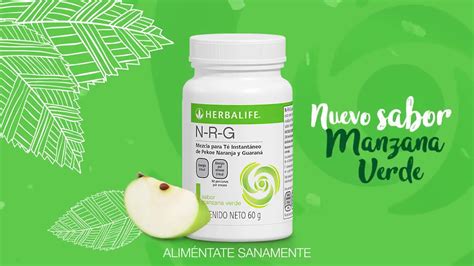 El Nuevo Te NRG Sabor Manzana Verde Herbalife YouTube