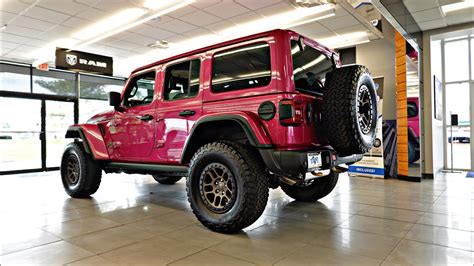 2022 Jeep Wrangler Rubicon 392 Limited Edition Tuscadero Pearl Xtreme Recon W 35 Tires