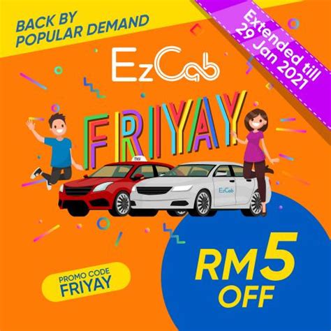 Ezcab Friday Rm Off Promotion With Touch N Go Ewallet Feb