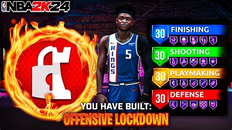 The First Ever Offensive Lockdown Build To Make For Nba K Best