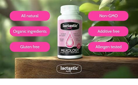 Lactastic Milkology · High Potency Breast Milk Supplement