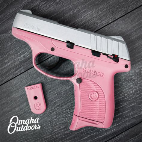 Ruger EC9s Victoria Pink Satin Aluminum Omaha Outdoors