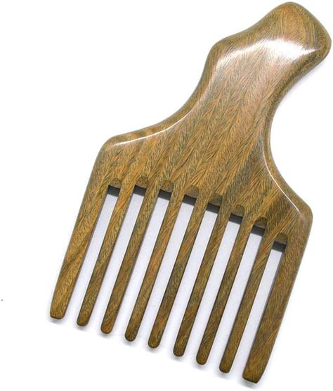 1 Pack Sandalwood Wide Tooth Comb Hair Pick Wide Tooth