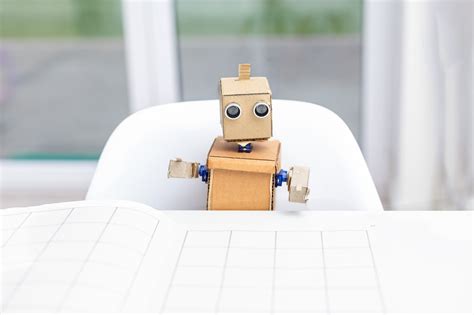 How to Make a Simple Cardboard Robot - DIY Robot Building - Awe Robotics