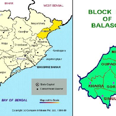 Map of Bhadrak district of Orissa | Download Scientific Diagram