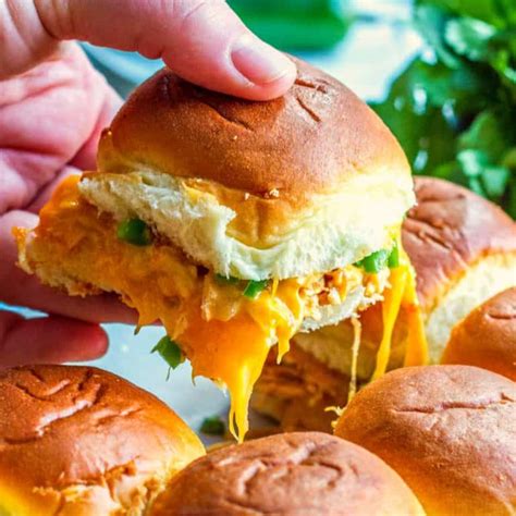 Chicken Enchilada Sliders ⋆ Real Housemoms