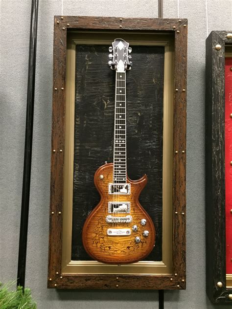 Pin By JeLi S Decor On Guitar Display Case Shadow Box Guitar Display