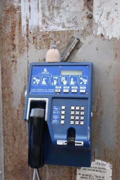 Globe T La Havane Cuba Téléphone Public Globe T Havana Cuba