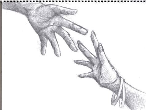 How To Draw Hands Hand Reaching Out Drawing Drawings