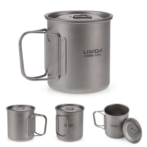 Sat N Al N Tomshoo Ultralight Ml Titanium Cup Outdoor Portable