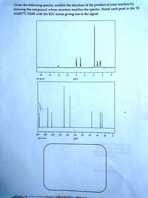 Solved Given The Following Spectra Confirm The Structure Of The