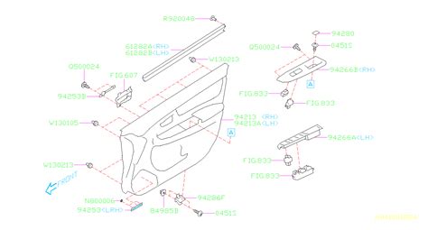 2020 subaru Legacy Panel Power Window Main Switch. (Left). TRIM ...