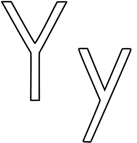 Uppercase Y