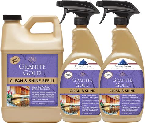 Granite Gold Daily Cleaner Streak Free Cleaning For Granite Marble Travertine