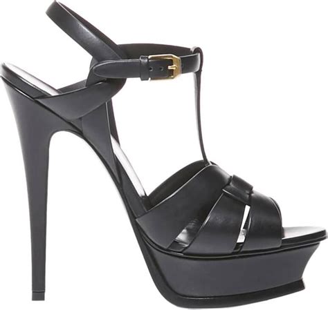 Saint Laurent High Heel Sandals Zwart Dames Schoenen Nl