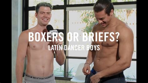 Latin Dancers Latin Dancers Answer Boxers Or Briefs In Los Angeles