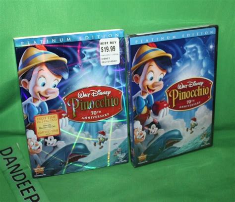 Pinocchio Th Anniversary Edition Dvd