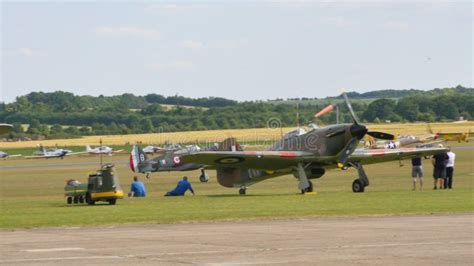 Curtiss P Warhawk Takes Off With P Hawk Ww Fighter Airplanes