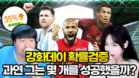 강화데이 싹다 몸빵으로 확률검증 Fc온라인 피파4 Youtube