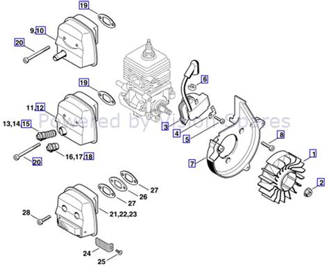 Stihl Bg Carburetor Diagram