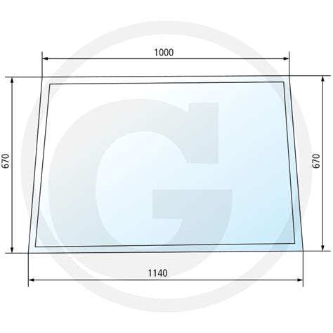 Szyba Tylna John Deere 2040 Sklep Agro Szyby Pl