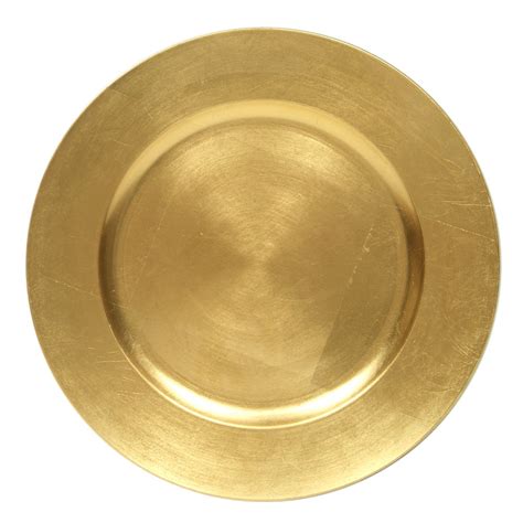 Tigerchef Round Melamine Gold 13 Charger Plate Lionsdeal